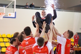 Daugelio žaidėjų netekęs čempionų treneris M.Kiltinavičius: tikimės išsisukti